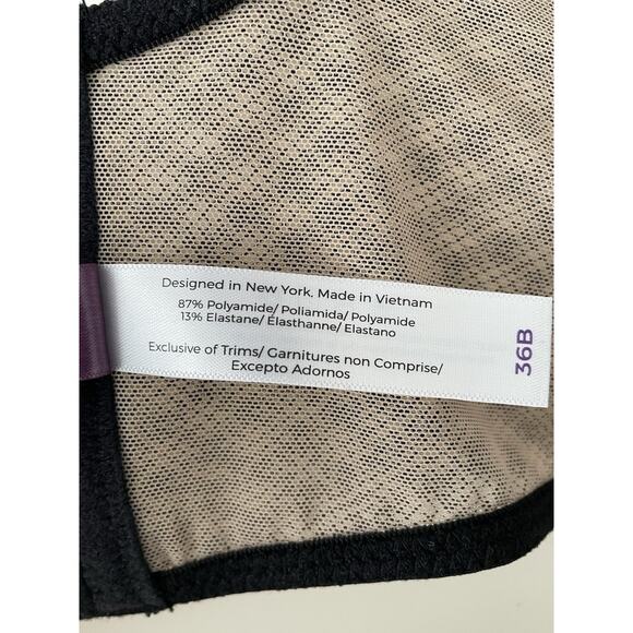 Adore Me Bra Floral Lace Push Up Padded Underwire Lingerie - Picture 10 of 10